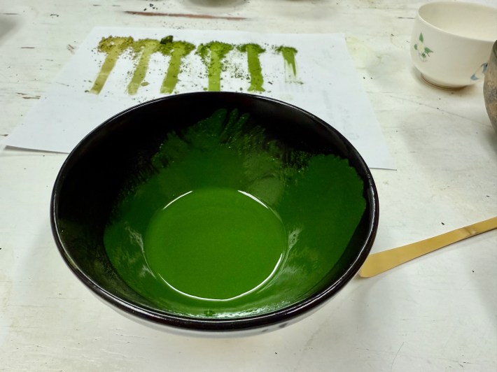 Matcha and its different grades.