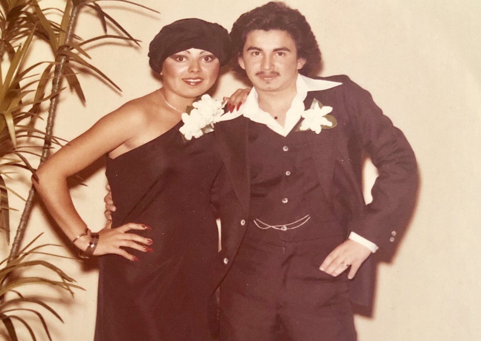 James Rojas (right) grew up attending and hosting disco parties in East L.A. Photo courtesy of James Rojas.